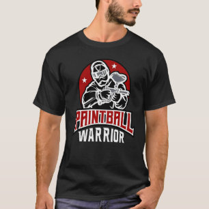 Paint Ball Warrior Sport Team Paintball T-Shirt