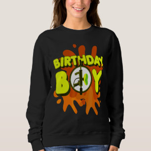 Paint Birthday Boy Sport Team Paintball Sweatshirt