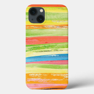 paint brush colours iPhone 13 case