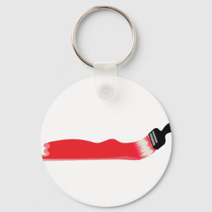 Paint Brush Keychain