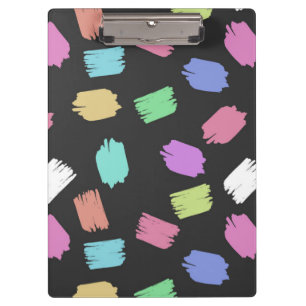 Paint Brush Strokes, Colourful Brush Strokes Clipboard