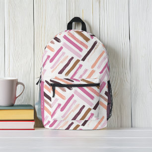 Paint Brush Strokes Personalized Printed Backpack