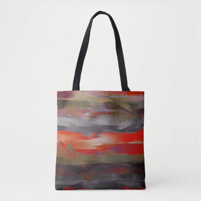 Paint Colour Splatter Brush Stroke #17 Tote Bag (Front)