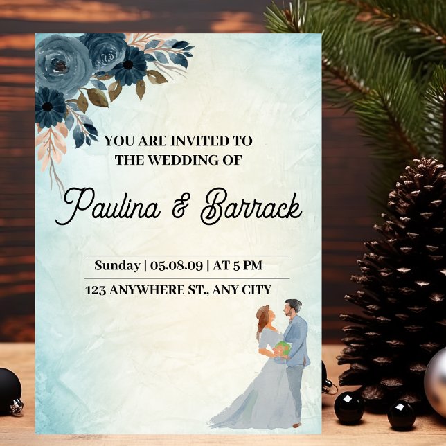 Paint Colour Wedding Invitation (Creator Uploaded)
