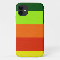 Paint green lime orange red yellow retro stripes 3