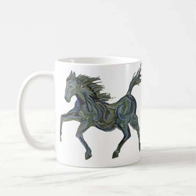 Paint Horse Coffee Mug (Left)