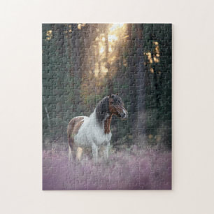 Paint Horse in a Field  Jigsaw Puzzle