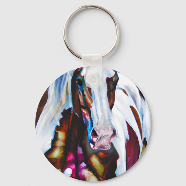 Paint Horse Keychain (Front)