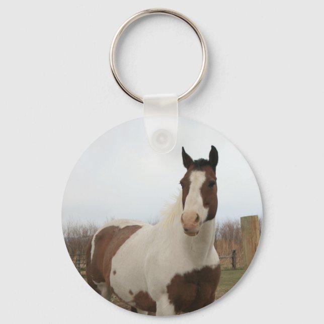 Paint horse keychain (Front)