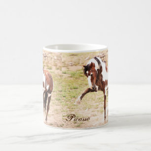 Paint Horse Picasso Photo Café Thé Mug