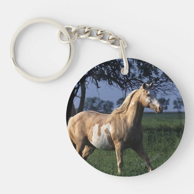 Paint Horse Standing 2 Keychain (Front)