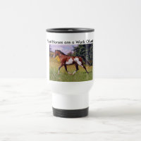 Paint Horse trotting Mug