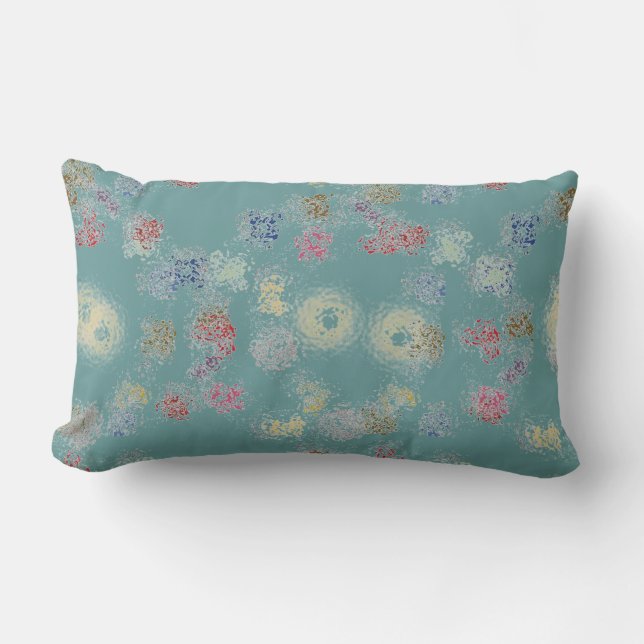 Paint Pallet Lumbar Pillow (Front)