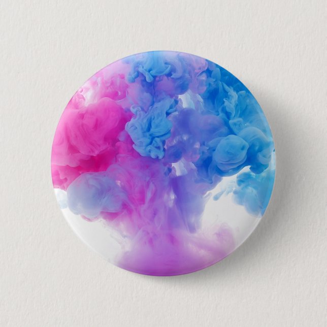 Paint Plumes 2 Inch Round Button (Front)