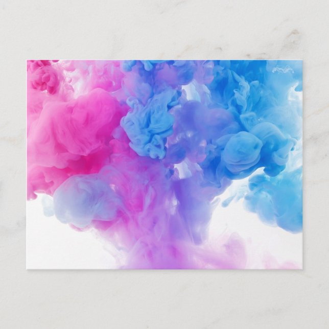 Paint Plumes Postcard (Front)