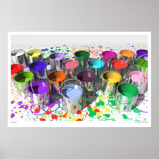Paint! Poster