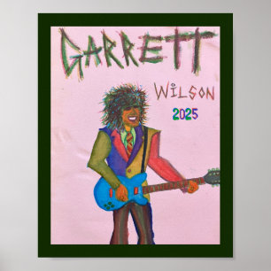Paint Print Garrett Wilson 2025 Poster