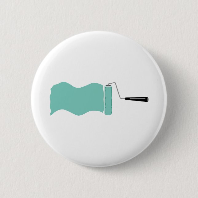 Paint Roller 2 Inch Round Button (Front)