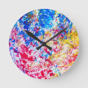 Paint Round Clock