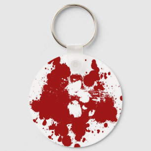 Paint Skull Keychain