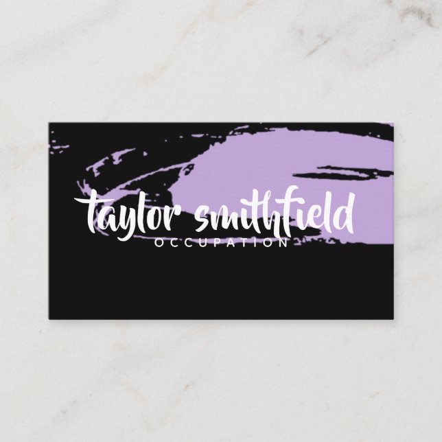 paint splash business card (Front)