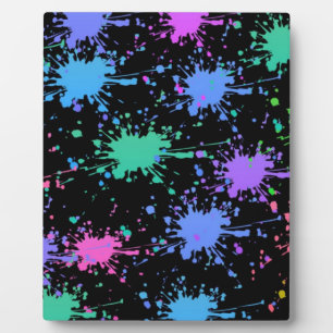 Paint Splash Plaque