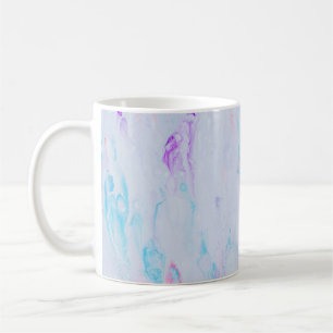 Paint splashes artwork coffee mug