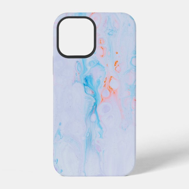 Paint splashes artwork iPhone case (Back)