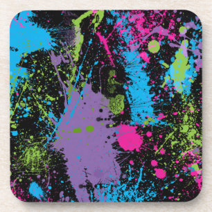 Paint Splater Coaster