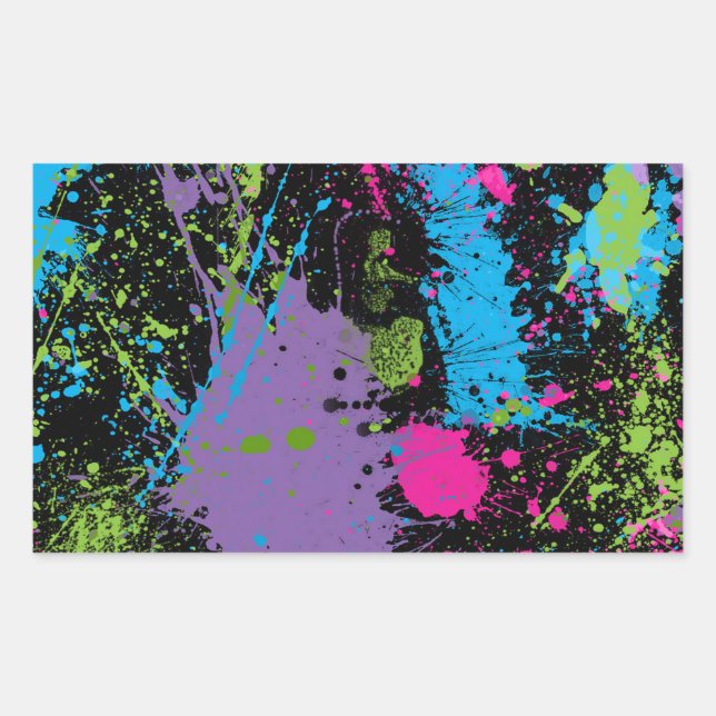 Paint Splater Sticker (Front)