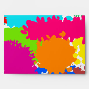 Paint Splats Envelopes