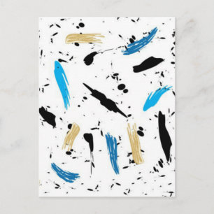 Paint Splats Postcard