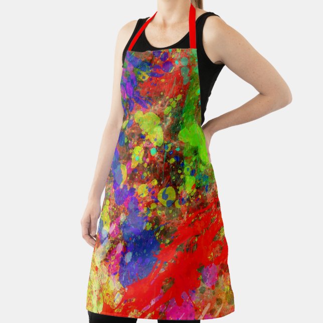 Paint Splatter Apron (Insitu)