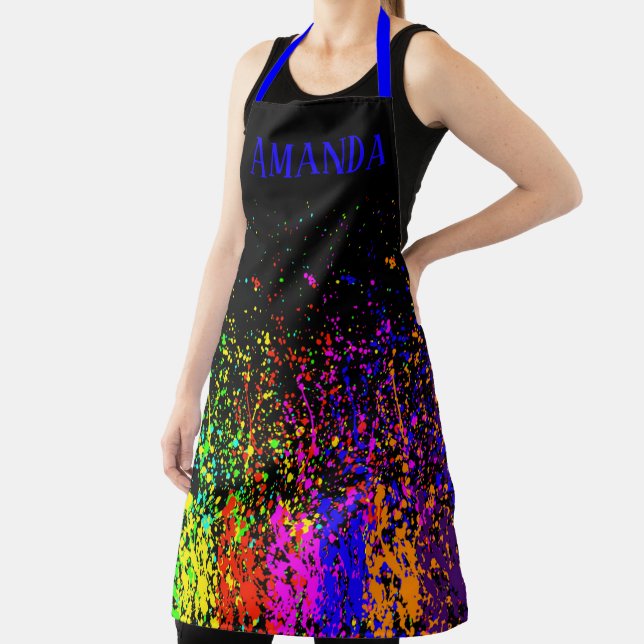 Paint Splatter Apron (Insitu)