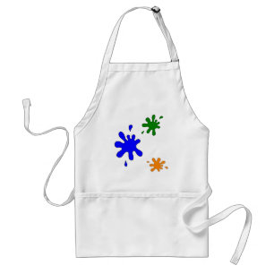 paint splatter apron