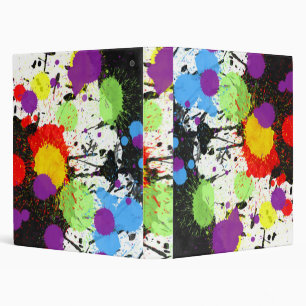 Paint Splatter Binder