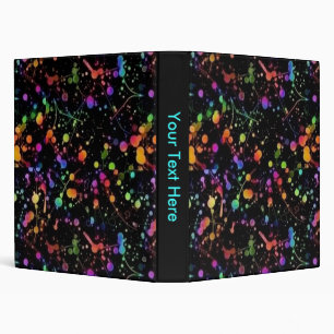 Paint Splatter Binder