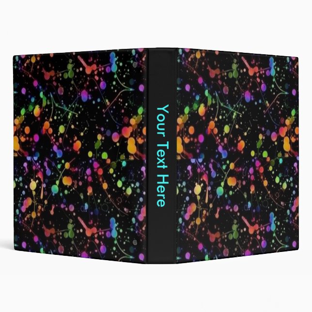 Paint Splatter Binder (Background)