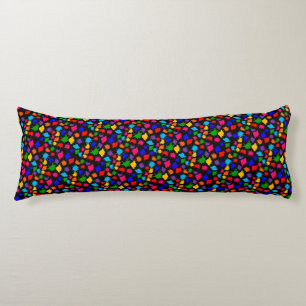 Paint Splatter Body Pillow