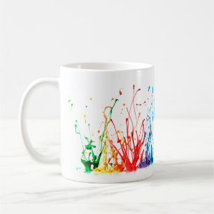 Paint Splatter Coffee Mug