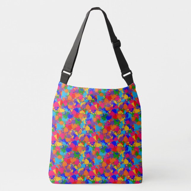 Paint Splatter Crossbody Bag (Front)