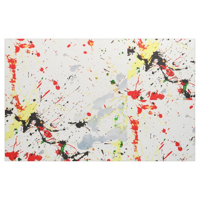 Paint Splatter Fabric (Fat Quarter)