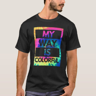 Paint Splatter Hippie Colourful Freedom Tolerant M T-Shirt