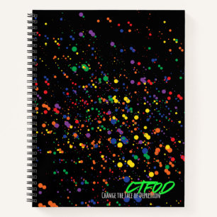 Paint Splatter Journal – Night Edition CTFOD