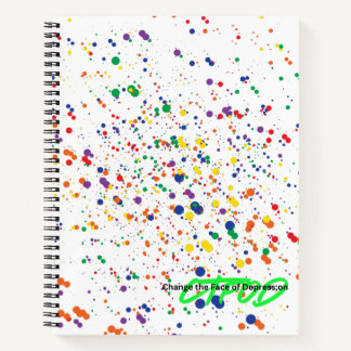 Paint Splatter Journal – Rainbow Edition | CTFOD