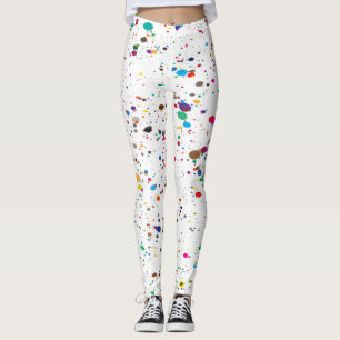 Paint Splatter Leggings