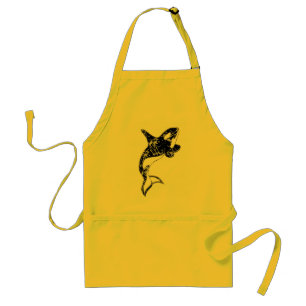 Paint Splatter Orca Apron