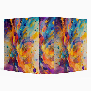Paint Splatter Pattern 2 Binder