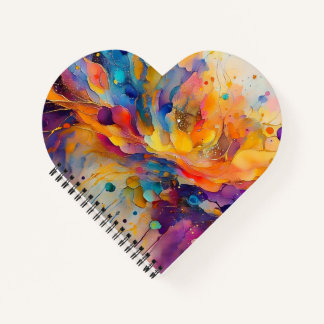 Paint Splatter Pattern 2 Notebook