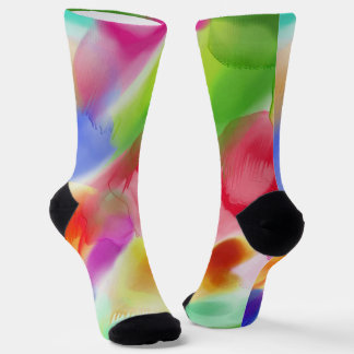 Paint Stain Sustainable Premium  Crew Socks 